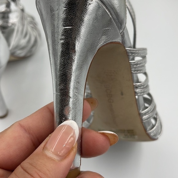 BCBGeneration High Heel Open Toe Shoe Size 6 - Picture 5 of 5